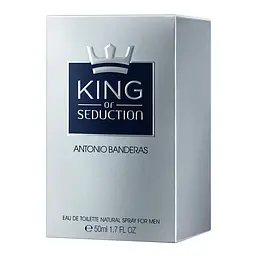 Туалетна вода Antonio Banderas King Of Seduction, 50 мл (6508555701/65085557) - мініатюра 3
