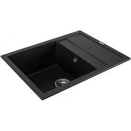 Кухонна мийка Elleci Unico 125 Nero 40 - мініатюра 2