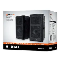 Акустична система REAL-EL S-250 Black (EL121000005) - мініатюра 8