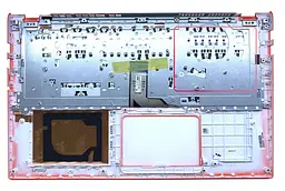 Топкейс ноутбука / верхня панель та клавіатура для ноутбука Asus A512, F512, K512, S512, X512 Червоний (90NB0K97-R31UA0) Оригінал від Asus - мініатюра 2