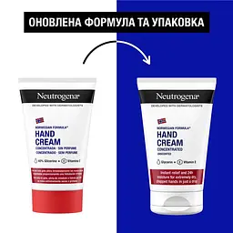 Крем для рук Neutrogena Hand Cream Норвезька формула без запаху концентрований 50 мл - мініатюра 3