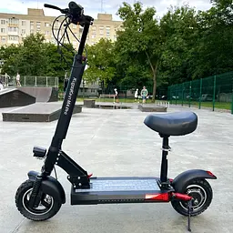 Електросамокат KUGOO Kirin M4 Pro 1000W 18Ah з сидінням і посиленим акумулятором та підсвіткою - мініатюра 2