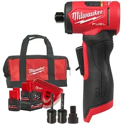 Шліфмашина кутова цангова акумуляторна MILWAUKEE, M12 FDGA2-522BA, діаметр цанг 6/8мм (зарядний пристрій С12 С, 1 акумулятор М12