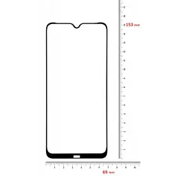 Скло захисне BeCover Xiaomi Redmi Note 8T Black (704525) - миниатюра 2
