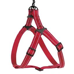 Шлея для собак BronzeDog Active червона 2х45-56 см 71/1303 - мініатюра 2