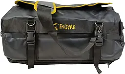 Сумка-рюкзак Froyak Водонепроникна 30L Чорний