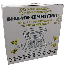 Побутовий інкубатор "Веселое семейство-2Т" (ручний, цифровий терморегулятор, ТЕНовий) 84055 - мініатюра 4