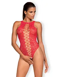 Боді Obsessive B120 S/M/L червоний - мініатюра 2