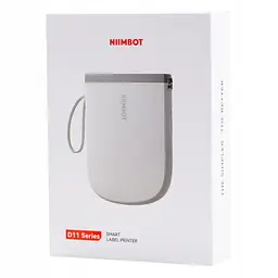 Термопринтер для друку наклейок NIIMBOT D11_H White (1AA57281601) - мініатюра 2