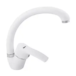 Змішувач для кухні Zerix YUB 279 white ZX2763 Білий матовий