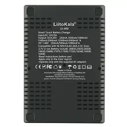 Універсальний зарядний пристрій LiitoKala Lii-600 EU для акумуляторів