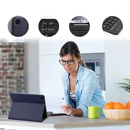 Чохол-книжка BeCover з бездротовою клавіатурою для Samsung Galaxy Tab S6 Lite 10.4 P610/P613/P615/P619 Deep Blue (712362) - мініатюра 2