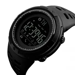 Наручний годинник чоловічий Skmei Clever II 1250 Black (1436) - мініатюра 2