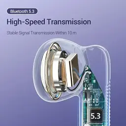 Навушники TWS Vention Elf Earbuds E03 Blue - мініатюра 4