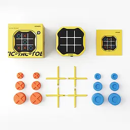 Інтерактивна гра хрестики-нуліки Xiaomi GiiKER Tic-Tac-Toe Bolt (JKJZQ001) Yellow - мініатюра 2