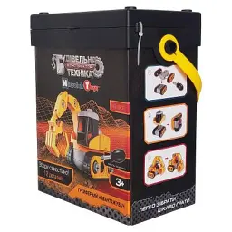 Конструктор Microlab Toys Будівельна техніка — грейферний навантажувач (MT8903) - мініатюра 3