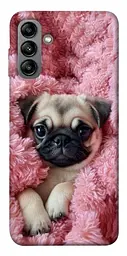 TPU чохол Demsky Мопс у ніжностях для Samsung Galaxy A04s