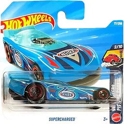 Базова машинка Hot Wheels Drag Racers Supercharged синя (5785) JJL02-N521   