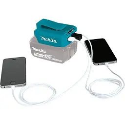 Адаптер USB для акумуляторів LXT Makita DECADP05 - мініатюра 7