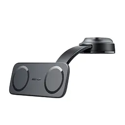 Автотримач для телефона Acefast D60 dual magnet car holder for dashboard чорний