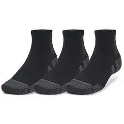 Шкарпетки Under Armour 1379510-001 Performance Tech 3 пари Qtr чорний LG (196884000998) - мініатюра 1