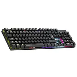 Клавіатура механічна ігрова Xtrike GK-915 Luminous Multicolor Black