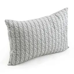 Подушка Руно 50х70 силіконова на блискавці Grey Braid 310.52СМ_Grey Braid