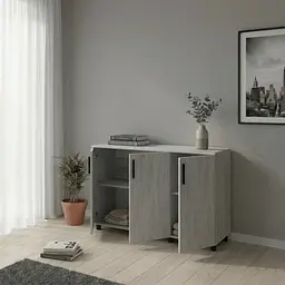 Комод Doros Торн Сосна Натті 3 ДСП 135х51.6х80 (41510167) - мініатюра 2