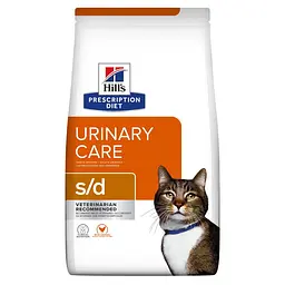 Сухий корм для котів Hill's Prescription Diet s/d для догляду за сечовидільною системою, з куркою, 3 кг