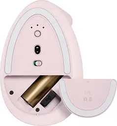 Миша Logitech Lift Vertical Ergonomic Mouse Rose (910-006478) [92349] - мініатюра 5