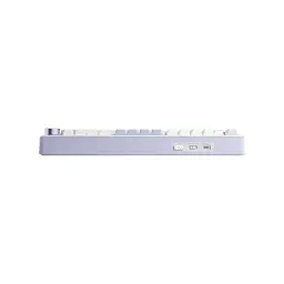 Клавіатура Aula F75 Gasket Greywood V3 switch Hot-Swap PBT Wireless/Bluetooth/USB White (6948391208640) - мініатюра 6