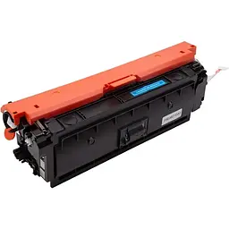 Картридж PowerPlant HP Color LaserJet Enterprise M554dn (W2121A) CY (з чипом)