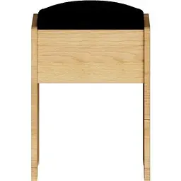 Пуф Еверест Ліберті дуб крафт 44.5х30х36 см золотий (EVR-2231) - мініатюра 2