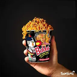 Локшина Samyang Hot Chicken Ramen гостра Bowl 70 г - мініатюра 2