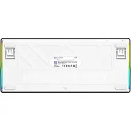 Клавіатура Hellyberry HK75, White/Violet, USB, механічна (перемикачі Hellyberry Linear) Hator teh0028294 - мініатюра 7