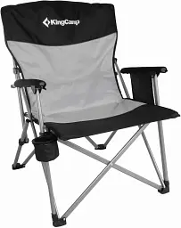 Стілець розкладаний KingCamp Comfort Black/Mediumgrey
