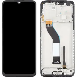 Дисплей Xiaomi Redmi 14C/Redmi A3 Pro/Poco C75 чорний, оригінал PRC, з рамкою, версія XL-N