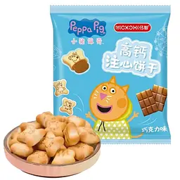 Печиво з кальцієм Yizhi Biscuit Peppa Pig Chocolate Flavor 1шт - мініатюра 3
