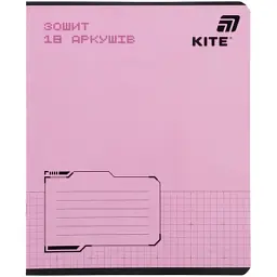 Зошит Kite One color, 18 аркушів, клітинка (K26-236-1) - мініатюра 7