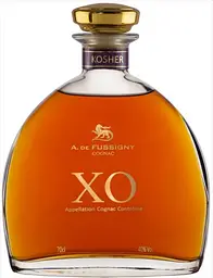 Коньяк A. de Fussigny XO Kosher, 40%, 0,7 л (826456) - мініатюра 2