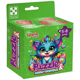 Пазли VLADI TOYS із сюрпризом "Бірюзовий дракончик" VT8030-04