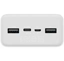 Портативна батарея - зовнішній акб Xiaomi Mi 3 30000mAh PB3018ZM VXN4307CN біла - мініатюра 3