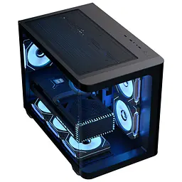 Корпус AeroCool P300C-G-BK-v1 (ACCS-PN02033.11) Black без БЖ - мініатюра 3