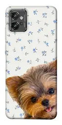 TPU чохол Demsky Cute Yorkie для Motorola Moto G32