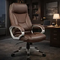 Офісне крісло Hanert Comfortum Brown - мініатюра 3