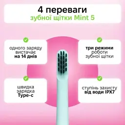 Електрична зубна щітка Enchen Mint5 Sonik Blue (MINT5-B) - мініатюра 8