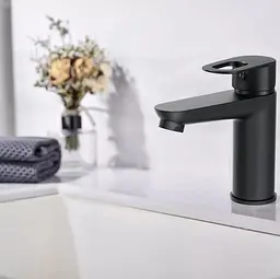 Змішувач для раковини Lidz Latwa 001 LDLAT001BLA45418 - мініатюра 2