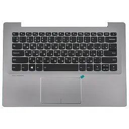Клавіатура для ноутбука LENOVO (Yoga 520S-14IKB Keyboard+Touchpad+передня панель) rus сріблястий