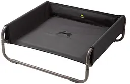 Розкладна лежанка для собак Maelson Soft Bed, 56 × 56 × 24 см, антрацит