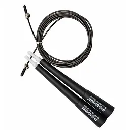 Скакалка швидкісна Power System PS-4033 2.8 м, Black - мініатюра 2